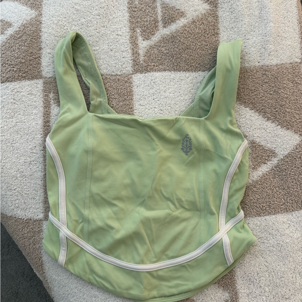 FP Movement by Free People Green Tank Top